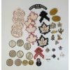 Image 2 : JOB LOT - CDN MILITARY BADGES & PINS - INCL ARMY SWIM INSTRUCTOR, INTELLIGENCE CORP, ETC