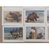 Image 4 : REMINGTON'S PORTFOLIO OF BIG GAME BY BOB KUHN - INCL "DOWN-WIND CAT," ETC
