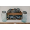 LOT OF 13 - CROWN CANNING JARS & CALIFORNIA FRUIT EXCHANGE CRATE