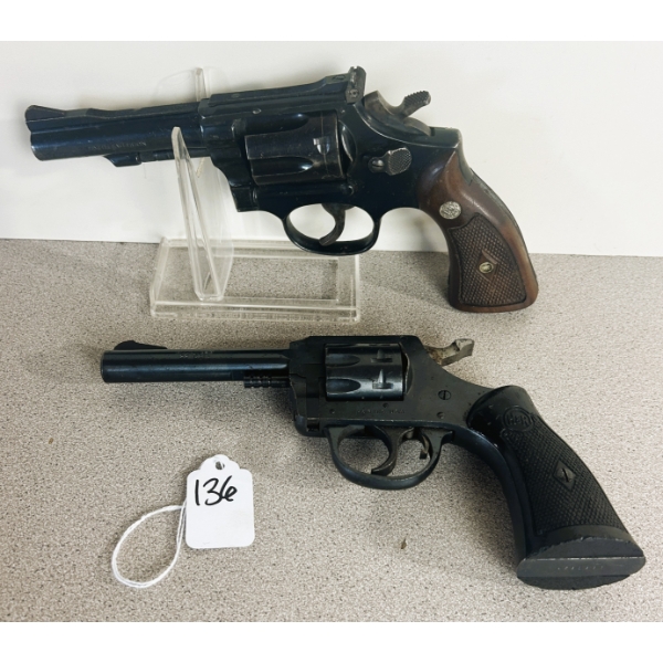 LOT OF 2 - PROHIB REVOLVERS IN .22 CAL 