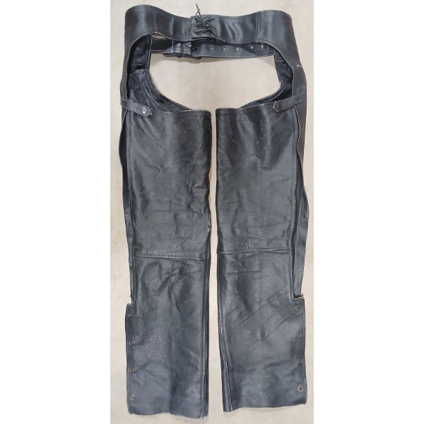 CUIR PRIMA MOTORCYCLE CHAPS - XS