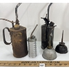 Image 2 : LOT OF 5 - OIL CANS