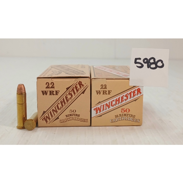 AMMO: 100X WINCHESTER .22 WRF - RF 