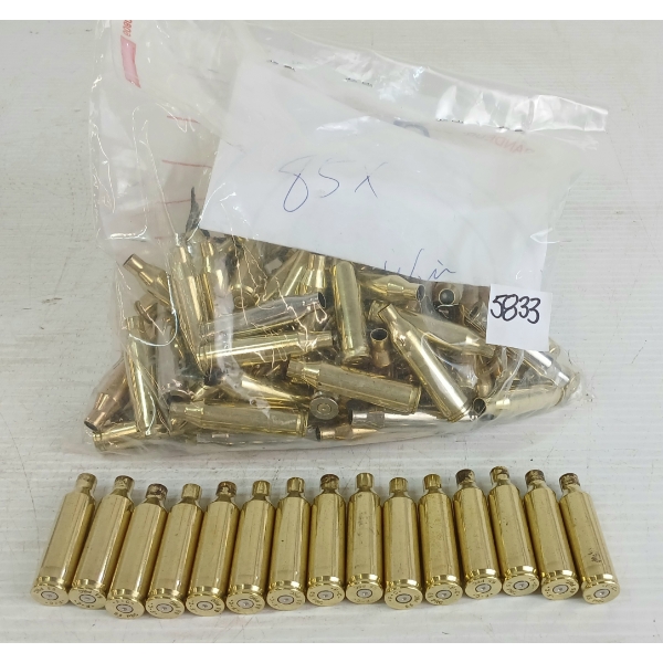 BRASS: 100X MIXED .243WIN & 6.5PRC - CLEANED 