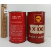 Image 3 : LOT OF 2 - SHELL X-100 QT CANS