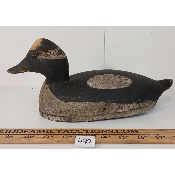 DECOY DUCK - SIGNED J. HAVIS