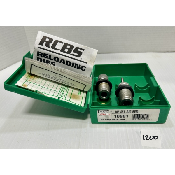 RCBS .222 REM DIE SET