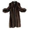 246  LESLIE WISE RACCOON FUR COAT