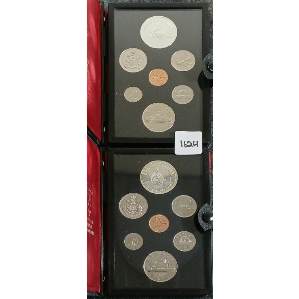 LOT OF 2 - 1975 RCM UNCIRCULATED DOUBLE DOLLAR PROOF SETS 