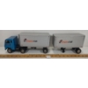 Image 4 : LOT OF 2 - TRANSCON TIN LITHO SEMI TRUCK & TRAILER
