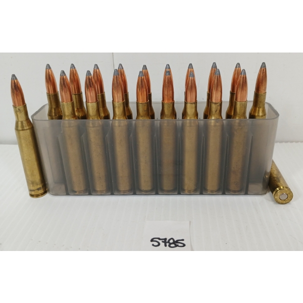 AMMO: 20X MIXED .270 WIN - 130GR - SPEER PSP BT - RELOADS