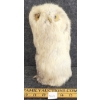 Image 3 : RABBIT FUR WHITE OWL DOLL