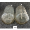 Image 8 : LOT OF 2 - SCHULTZ CARBONIC & UNMARKED - CLEAR EMBOSSED - SELTZER BOTTLES