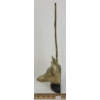 Image 5 : BRASS FOX DOOR STOP - MARKED PEERAGE ENGLAND
