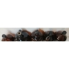 Image 5 : LOT OF 5 - AMBER GLASS PHARMACEUTICAL & VETERINARIAN JUGS