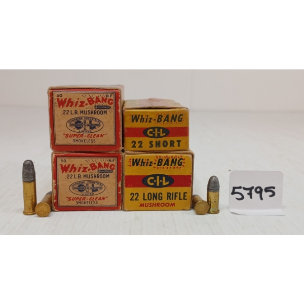 AMMO: 200X CIL WHIZBANG .22 LR MUSHROOM & SHORT - RF
