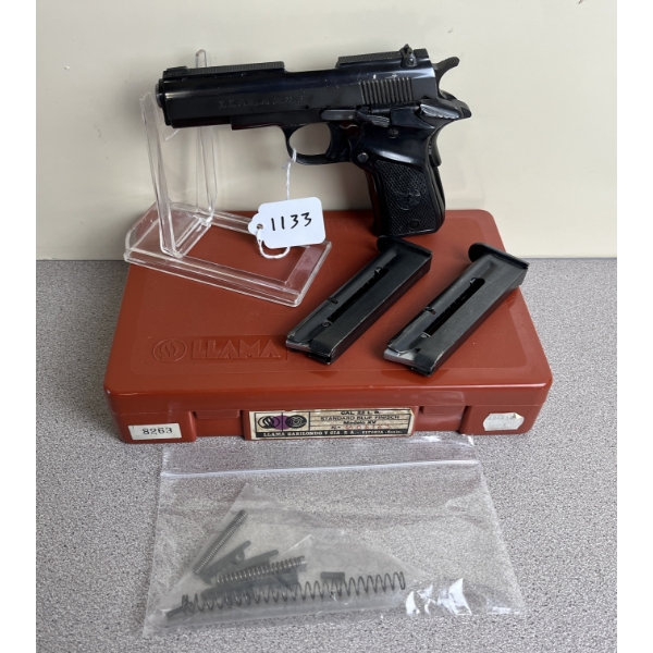 LLAMA MODELO XV IN .22 LR - RESTRICTED 