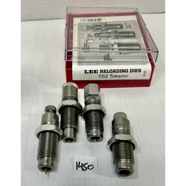 LEE 7.62X25 MM TOKAREV RELOADING DIE SET