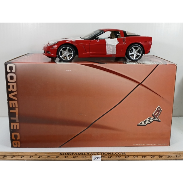 HOT WHEELS DIECAST CORVETTE C6 MODEL CAR