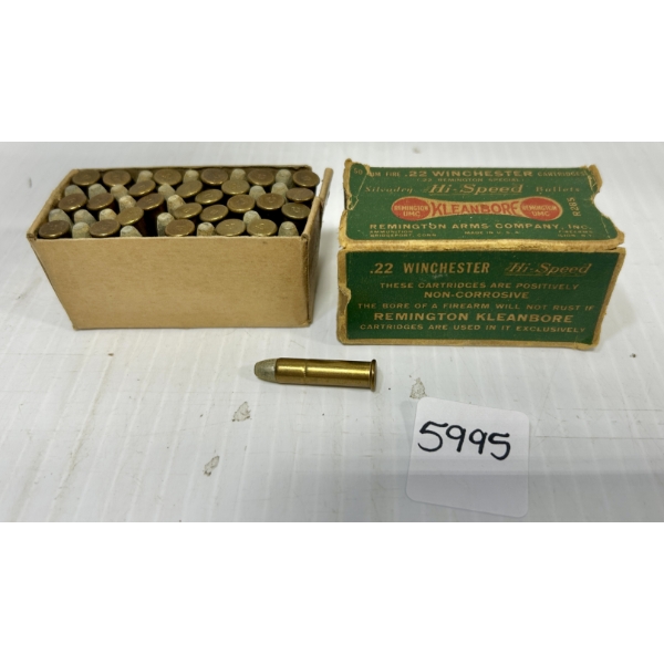 AMMO: 50X REMINGTON .22 WRF