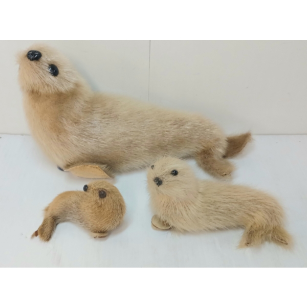 LOT OF 3 - ESKI-SEAL NEWFOUNDLAND COLLECTIBLES