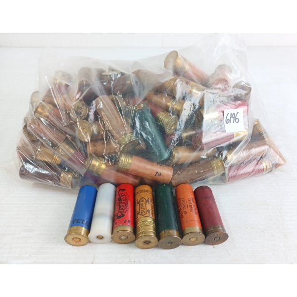 AMMO: APPROX 120X MIXED 12GA - 2-1/2, 2-3/4 & 3IN - MIXED SHOT
