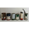 Image 2 : LOT OF 6 - ESSO MARVELUBE & QUAKER STATE OIL QT CANS