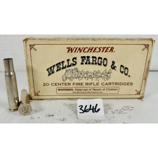 BRASS: 20X .30-30 WIN - NICKEL