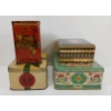 Image 5 : LOT OF 4 - BISCUIT & TEA TINS - INCL ELKES, CLARINCO & CHITTAGONG, ETC.