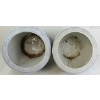 Image 5 : LOT OF 2 - CHINESE BLUE & WHITE PORCELAIN PLANTERS
