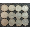 Image 1 : LOT OF 12 - 1950-1966 CDN 10 CENT COINS