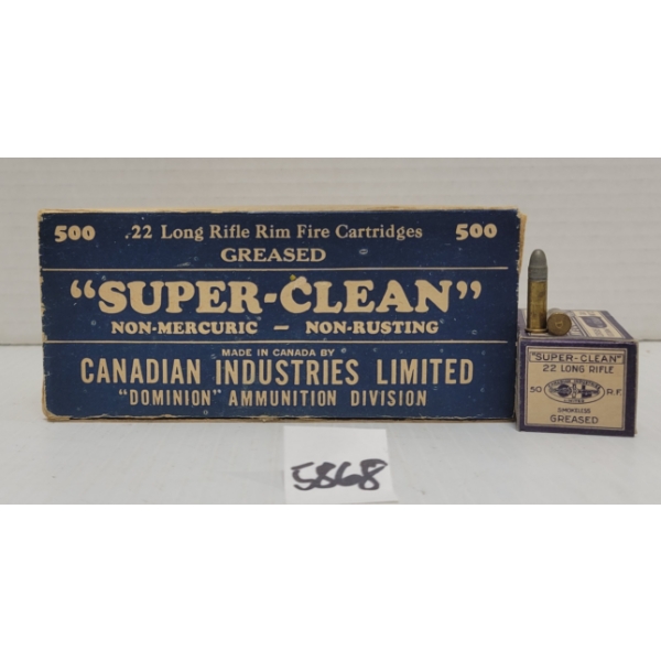 AMMO: 500X DOMINION .22 LR - RF