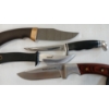 Image 3 : LOT OF 4 - FIXED BLADE KNIVES W/ SHEATHS - INCL WINCHESTER, RUKO & BOKER
