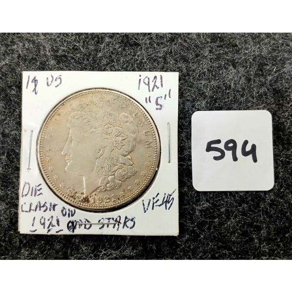 1921 US SILVER DOLLAR 