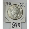 1935 US SILVER DOLLAR