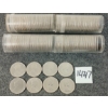 Image 2 : QTY OF 1972, 1973, 1975 & 1976 CDN 25 CENT COINS - ROLLED