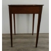 Image 7 : SINGLE DRAWER CHERRY SIDE TABLE