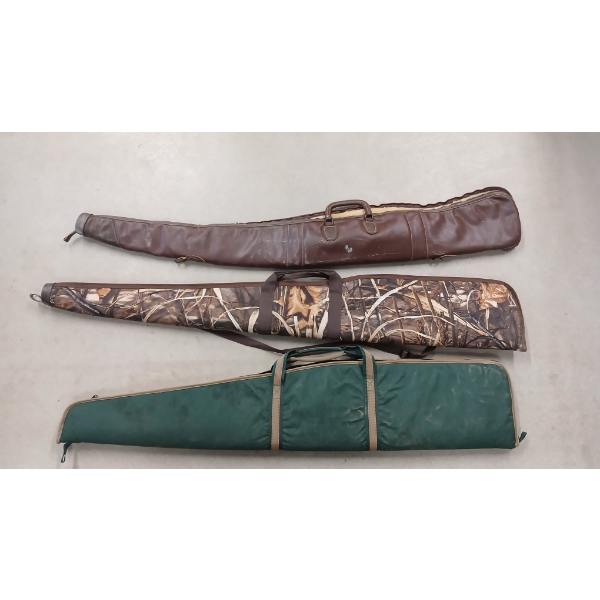 LOT OF 3 - SOFT GUN CASES