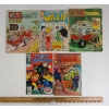 Image 1 : LOT OF 5 - MARVEL, CHARLTON & CAR TOONS COMIC BOOKS - INCL "MILLIE THE MODEL", "THE PHANTOM", ETC