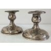 Image 1 : PAIR OF BIRKS STERLING SILVER CANDLESTICK HOLDERS