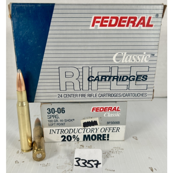 AMMO: 48X RELOADS .30-06 SPRG - SP