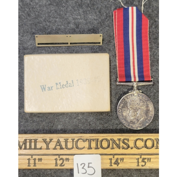 WWII CDN SILVER MEDAL