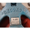 Image 3 : LOT OF 4 - SKOOKUM RIGGING SNATCH BLOCK, LIFTING HOOK, CHAIN SLING