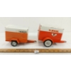 Image 2 : LOT OF 2 - NYLINT U-HAUL TRAILERS