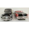 Image 4 : LOT OF 2 - MAISTO DIECAST 1948 CHEVROLET FLEETMASTER & AMERICAN MUSCLE 1956 SUNLINER MODELS