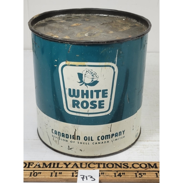 WHITE ROSE PRESSURE GUN GREASE 5LB CAN