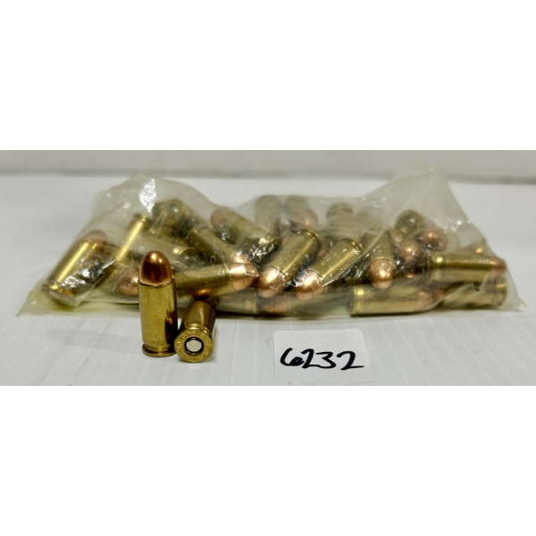 AMMO: APPROX 40X .38 SUPER AUTO - +P FMJ