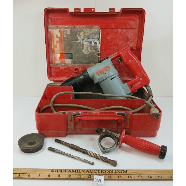 HILTI TE 17 HAMMER DRILL W/ CASE