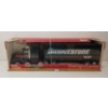 Image 2 : NYLINT OVERNIGHT EXPRESS PRESSED STEEL SEMI TRUCK TRAILER - BRIDGESTONE TCOT