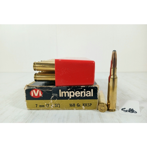 AMMO: 20X IMPERIAL 7MM - 160GR - KKSP